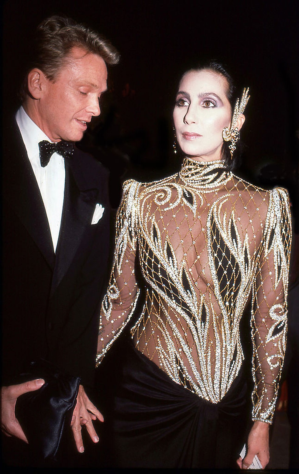 Cher no MET Gala, em 1985 — Foto: Getty Images