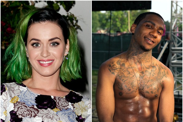 Katy Perry e Lil B (Foto: Getty Images)