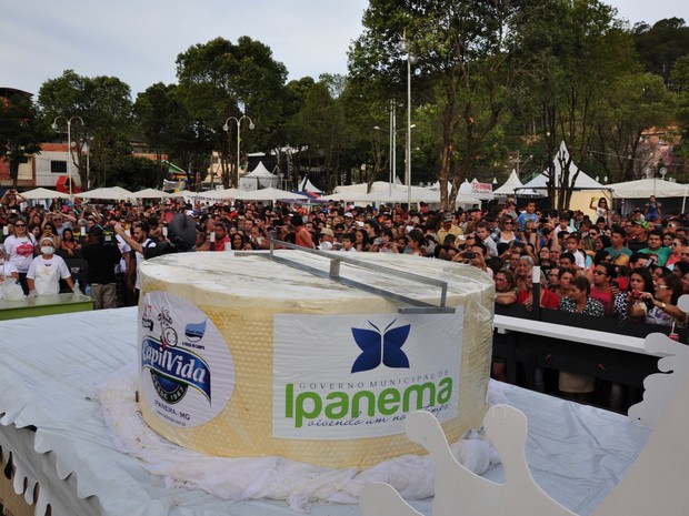 Queijo será exibido e degustado no próximo sábado (29) na Praça Coronel Calhau em Ipanema. (Foto: Divulgação/Ascom Ipanema)