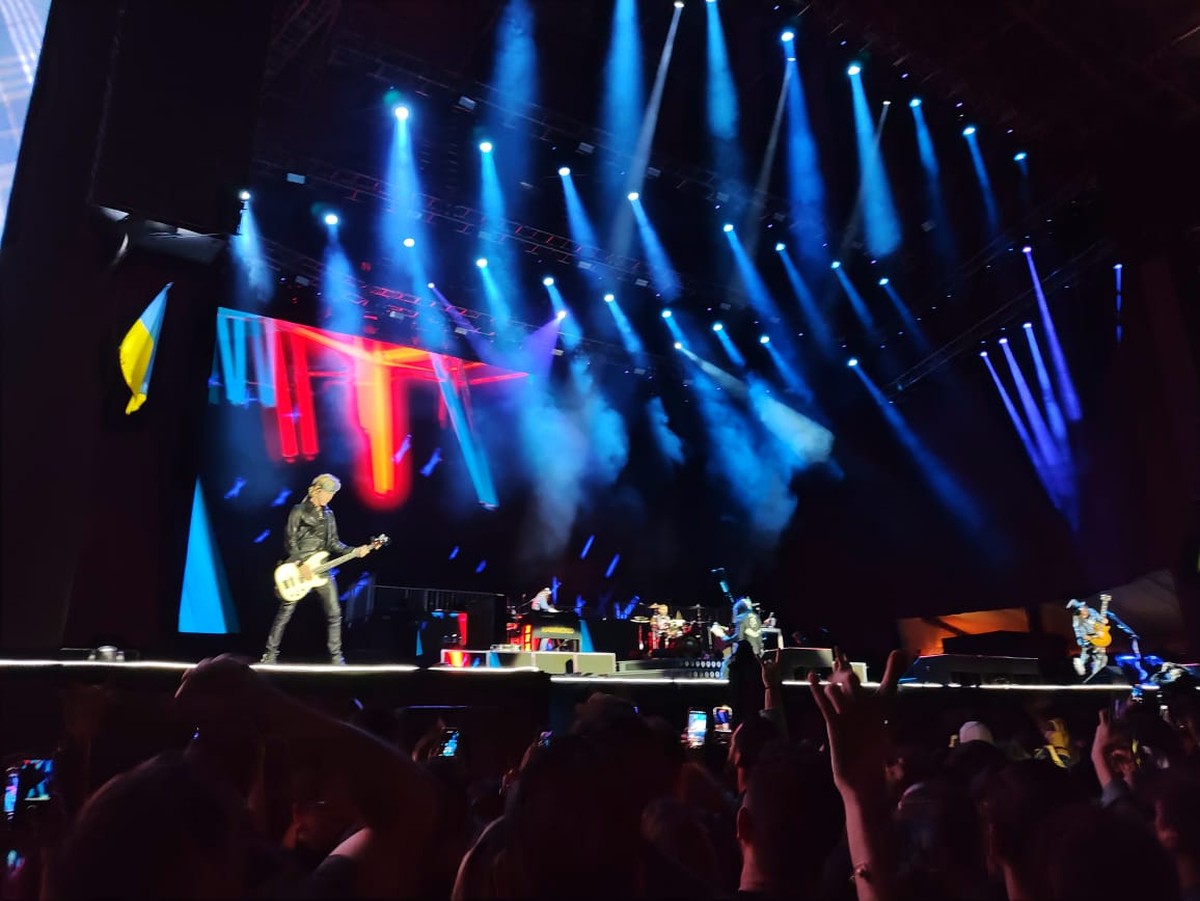 Show do Guns N #39 Roses em SC reúne gerações e fãs: #39 realização de um
