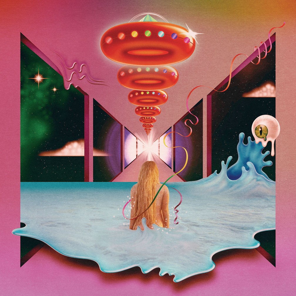 Capa do disco 'Rainbow', de Kesha (Foto: Divulgação)