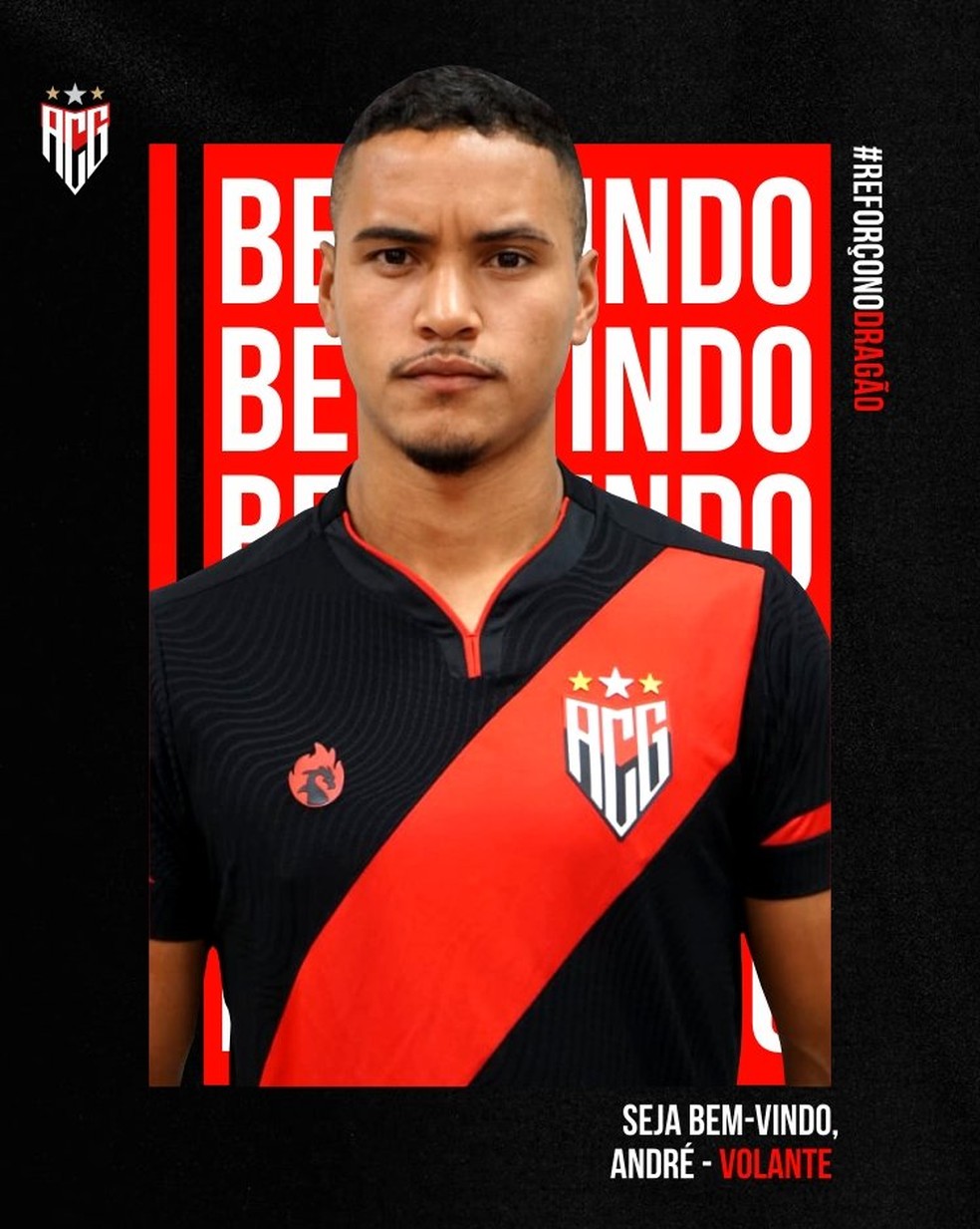 Atletico Go Oficializa Contratacao Do Volante Andre Ex Santa Cruz Futebol Ge