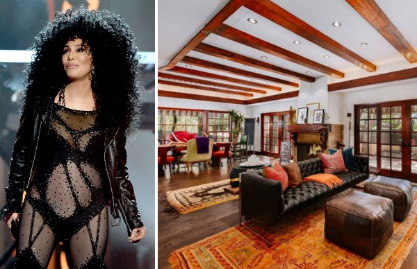 A casa em Beverly Hills vendida pela cantora Cher por US$ 2,5 milhões (Foto: Divulgação)