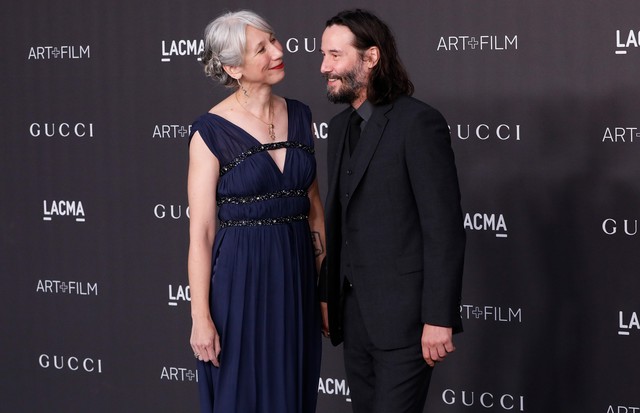 LOS ANGELES, CALIFORNIA - NOVEMBER 02: Alexandra Grant and Keanu Reeves attend the 2019 LACMA Art + Film Gala at LACMA on November 02, 2019 in Los Angeles, California. (Photo by Taylor Hill/Getty Images) (Foto: Getty Images)