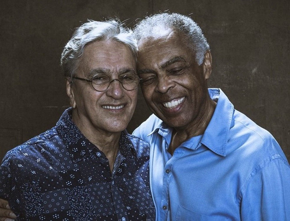 Caetano Veloso e Gilberto Gil &mdash; Foto: Foto: Fernando Young
