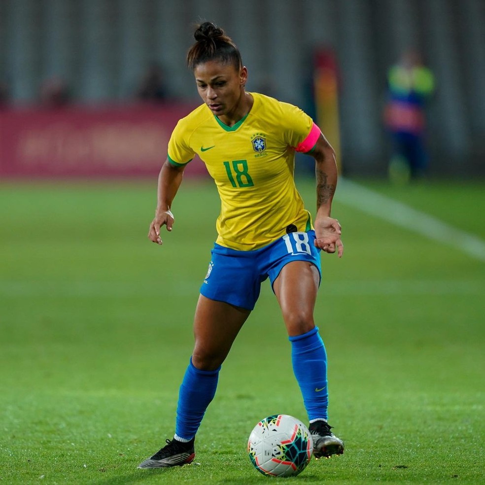 Maria Alves acumula convocações para a seleção nos últimos dez anos — Foto: Reprodução/Instagram