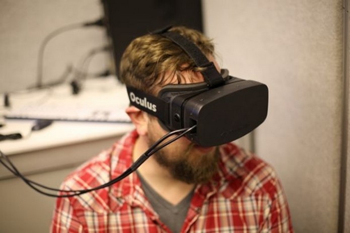 Protótipo do Oculus Rift HD, apresentado em 2013 (Foto: Divulgação/Oculus VR)