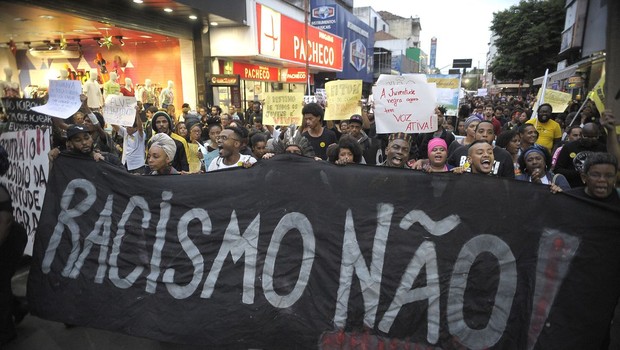 Protesto contra o racismo (Foto: Tomaz Silva/Agência Brasil)