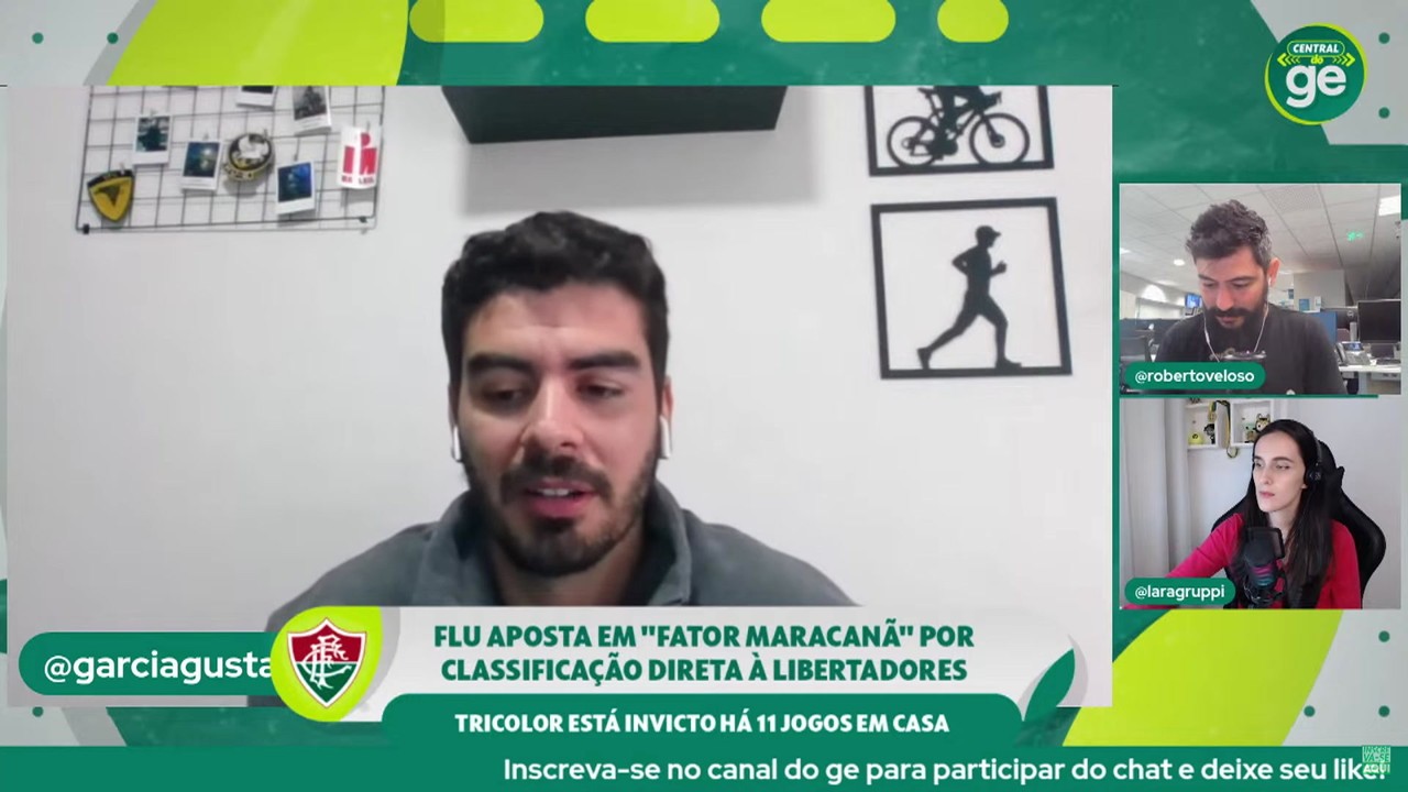 Gustavo Garcia comenta expectativas para Fluminense x Juventude
