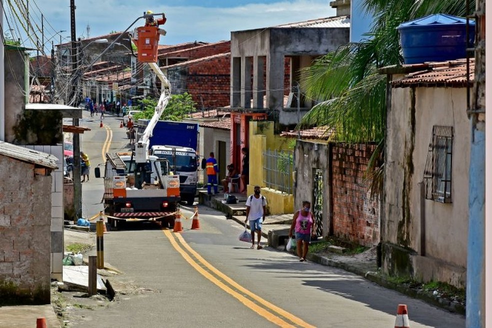 Coroadinho é uma das maiores favelas do país — Foto: Divulgação/Prefeitura de São Luís