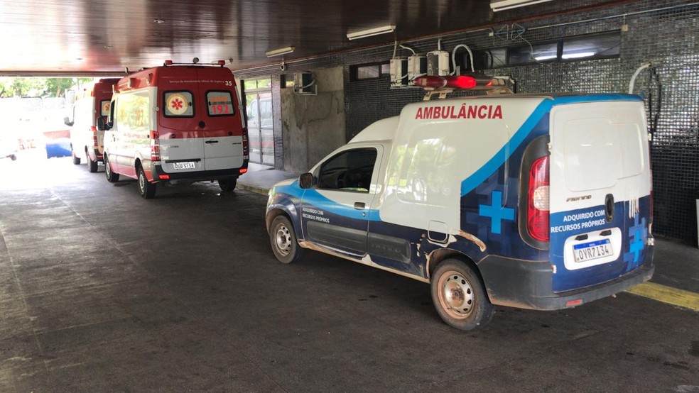 Criança de 2 anos foi socorrida e passou por cirurgia no Hospital Walfredo Gurgel. — Foto: Kleber Teixeira/Inter TV Cabugi