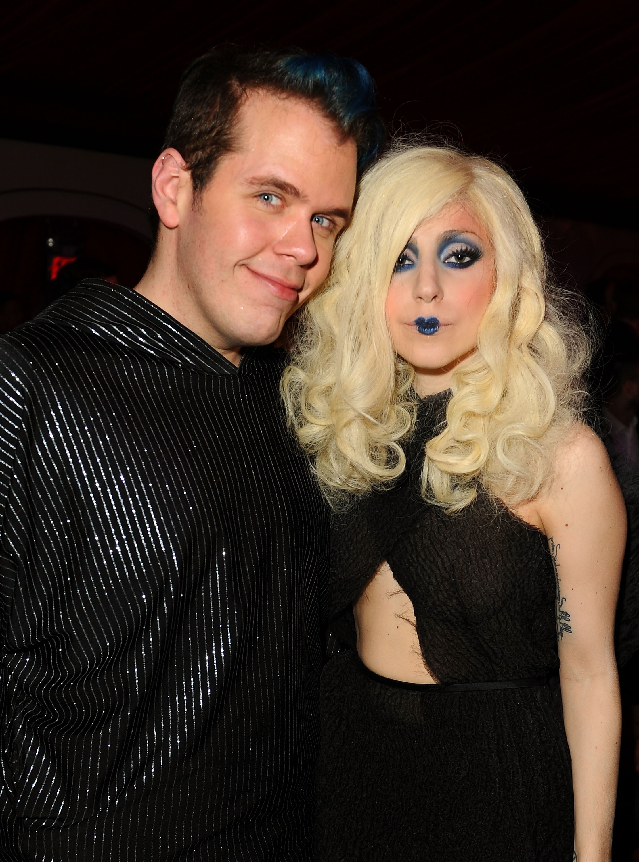 Perez Hilton e Lady Gaga (Foto: Getty Images)