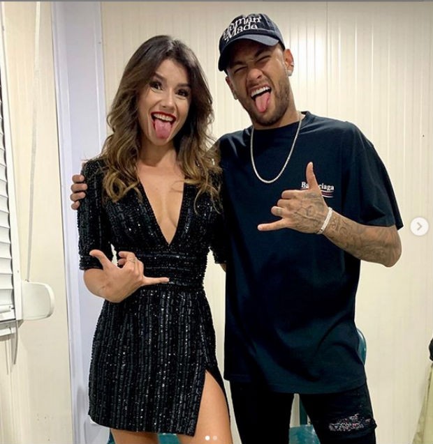 Paula Fernandes e Neymar Jr. (Foto: Reprodução / Instagram)