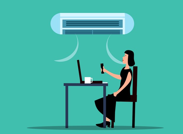 Com a temperatura constante, sem picos de calor ou frio, o ar-condicionado split inverter requer menos energia para funcionar, o quer gera economia na conta (Foto: Pixabay / Mohamed Hassan / CreativeCommons)