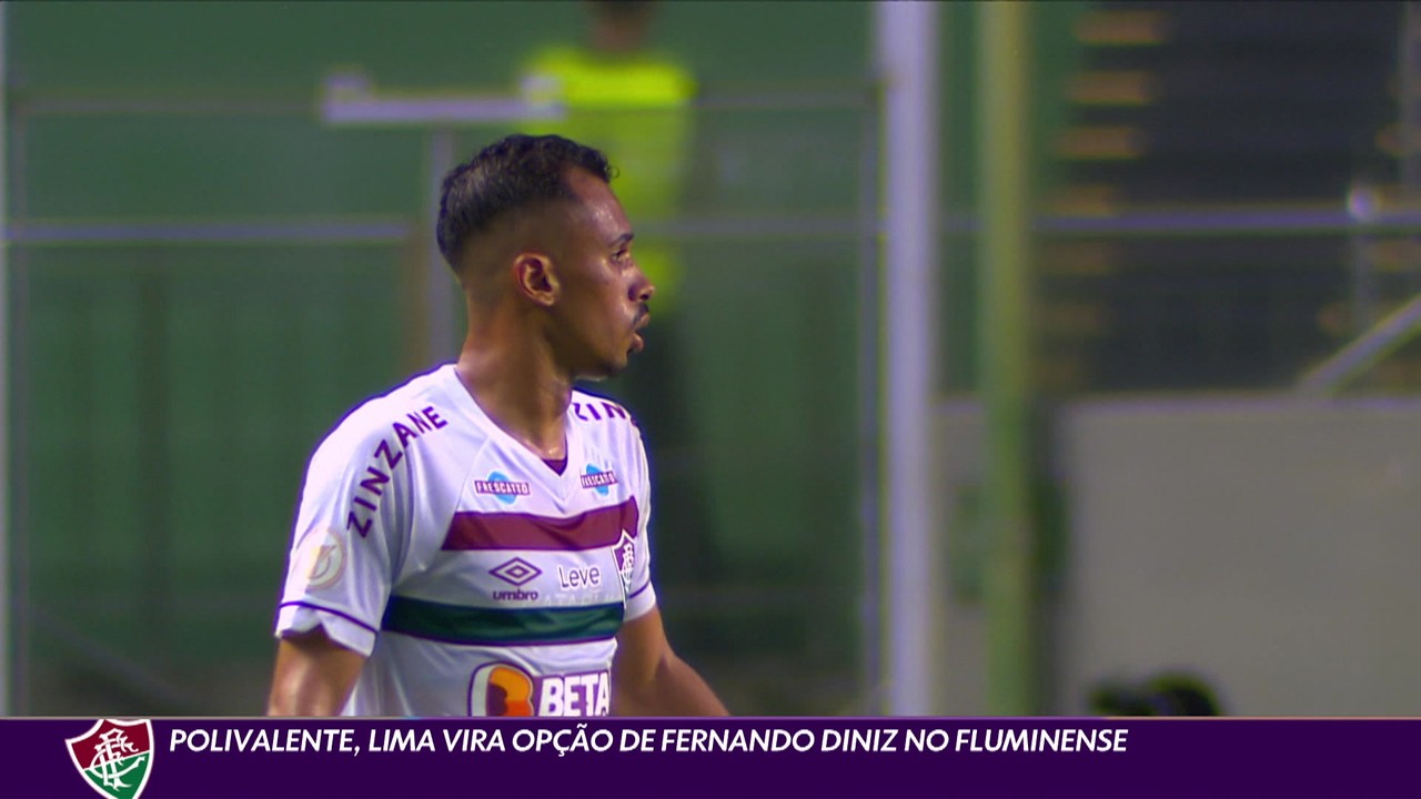 Polivalente, Lima vira opção de Fernando Diniz no Fluminense