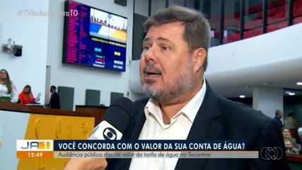 Audiência pública discute valor da tarifa de água no estado