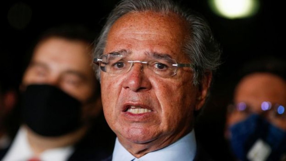 O ministro da Economia, Paulo Guedes — Foto: Reprodução/Reuters