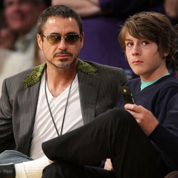 Robert Downey Jr. e Indio (Foto: Getty Images)