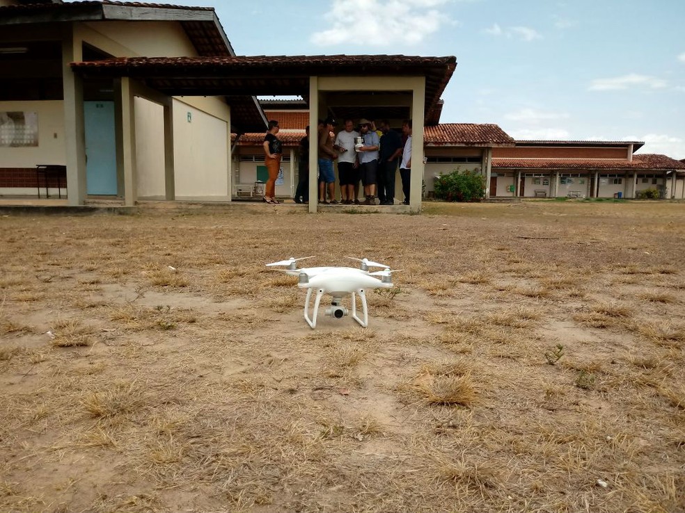 Técnicos, pesquisadores e estudantes aprenderam a usar drone para mapear diferentes áreas (Foto: Joel Lima/Arquivo Pessoal)