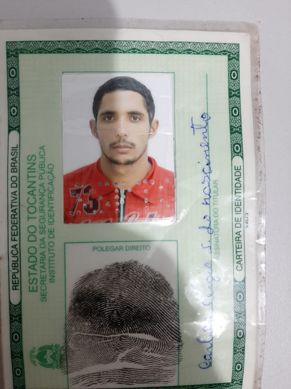 Vítima foi identificada como Carlos Sérgio Silva do Nascimento — Foto: Divulgação