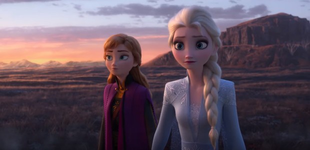 Cena de Frozen 2: nova aventura das irmãs Anna e Elsa (Foto: Reprodução Instagram)