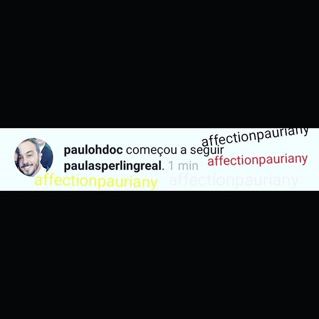 Paulo, namorado de Hariany, começou a seguir Paula (Foto: Instagram AffectionPauriany/Reprodução)