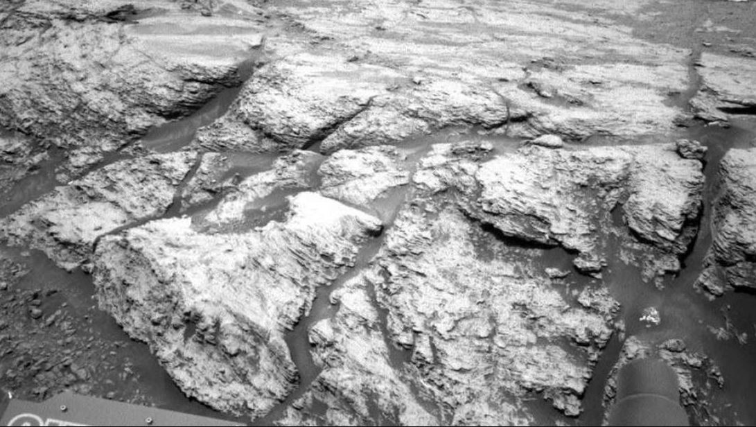 Imagem de Marte tirada pela sonda Curiosity no dia 18 de junho deste ano.  (Foto: NASA/JPL-Caltech)