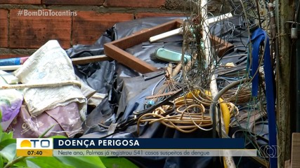 Este ano, mais de 500 casos suspeitos de dengue foram registrados na capital