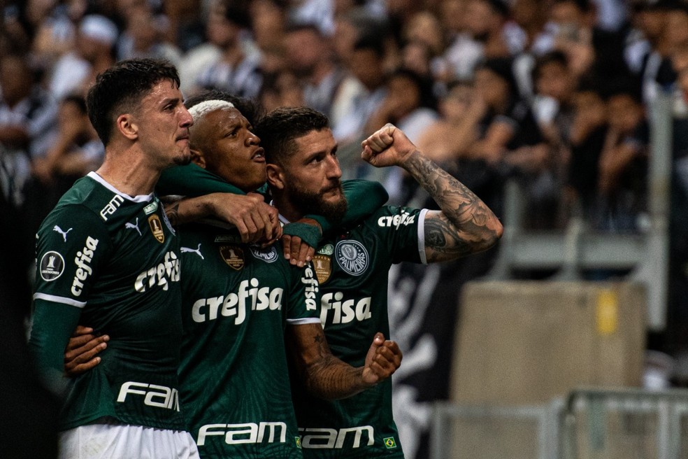 Gol de Danilo em Atl�tico-MG x Palmeiras � Foto: Alessandra Torres/AGIF