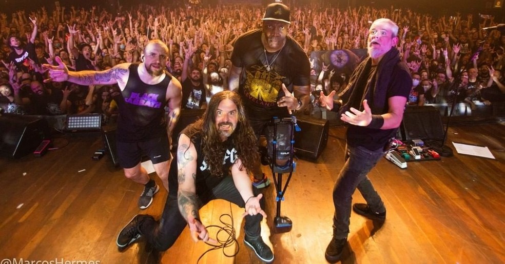 Fãs das bandas Scorpions, Kiss e Sepultura ganham autógrafos, vídeos e  fotos com ídolos em Manaus, as