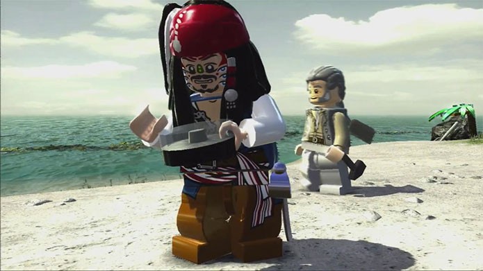 Lego Pirates of the Caribbean, com Capitão Jack Sparrow (Foto: Divulgação)
