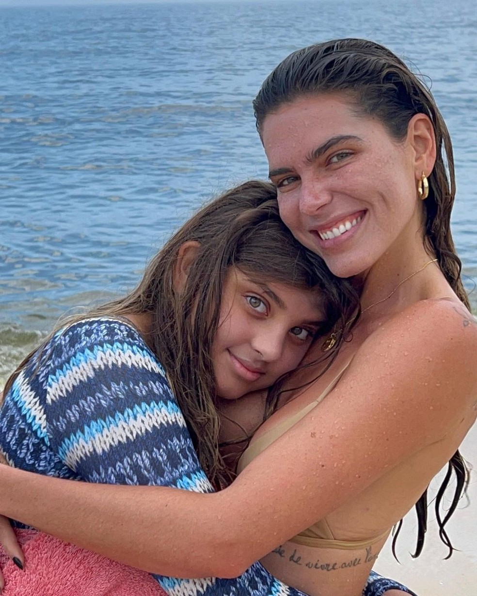 Mariana Goldfarb e Sofia — Foto: Instagram