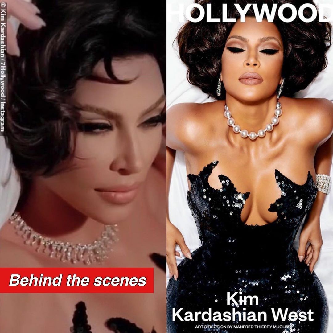Kim Kardashian é acusada de fazer black face em ensaio de moda (Foto: Reprodução/Instagram)