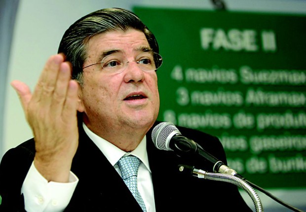 O ex-presidente da Transpetro Sergio Machado : delação envolve alta cúpula do PMDB (Foto: Reprodução/YouTube)