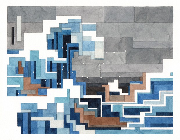 Artista recria obras de arte icônicas em pixels (Foto: Lister Gallery/Divulgação)