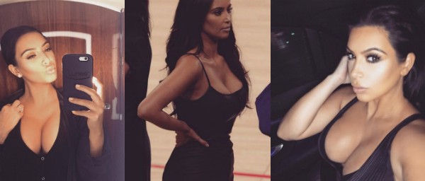 A celebridade profissional Kim Kardashian (Foto: Instagram)