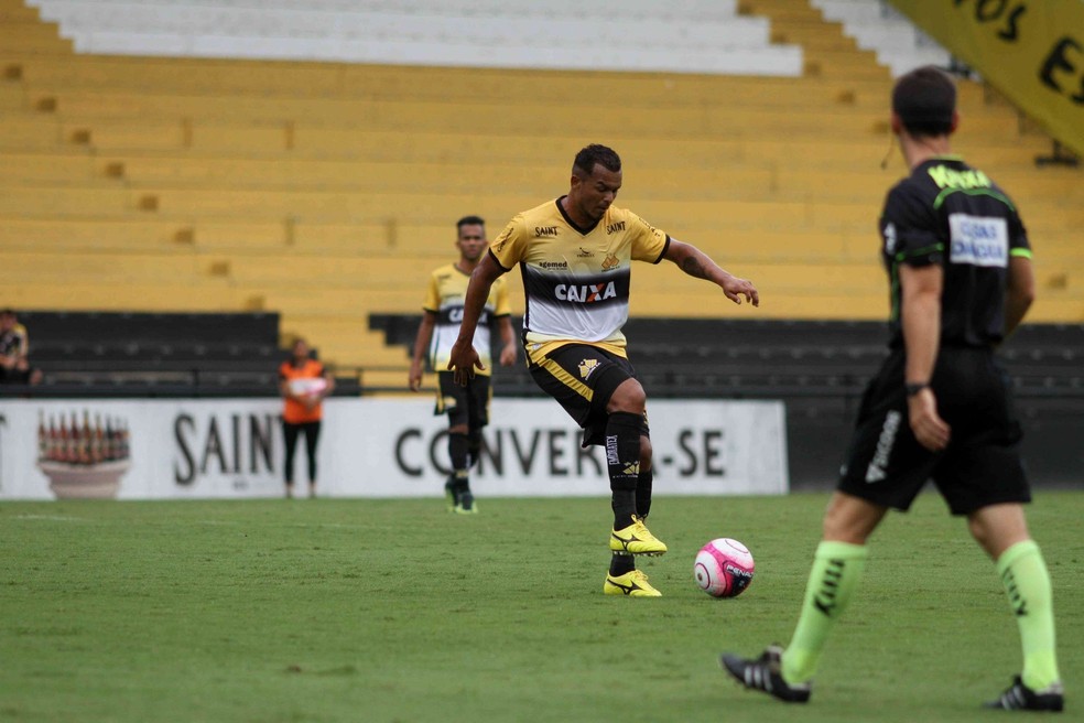 Zé Carlos marcou dez gols no Criciúma em 2018 — Foto: Caio Marcelo/Criciúma EC