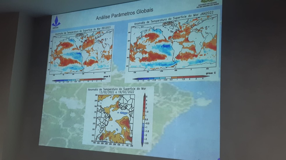 Previsão de chuvas para o RN nos próximos três meses — Foto: Sérgio Henrique Santos/Inter TV Cabugi