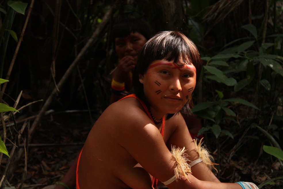 Índígenas sofrem com doenças e a destruíção do meio ambienteArquivo Pessoal — Foto:         