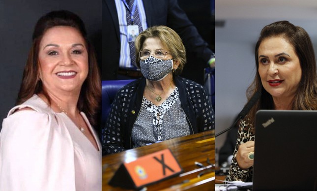 Eliane Nogueira, Nilda Godim e Kátia Abreu