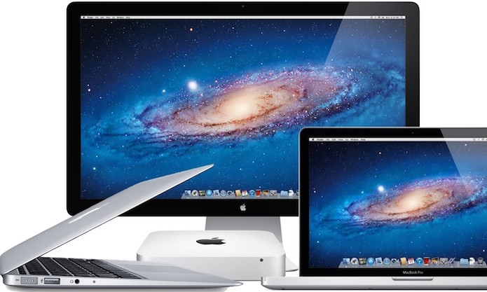 Diferentes modelos de MAC (Foto: Divulgação/Apple) (Foto: Diferentes modelos de MAC (Foto: Divulgação/Apple))