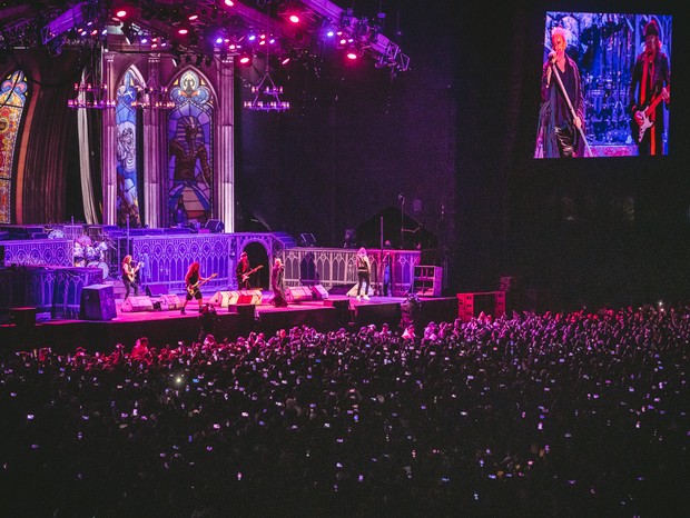 Iron Maiden em São Paulo (Foto: Stephan Solon/Move Concerts)