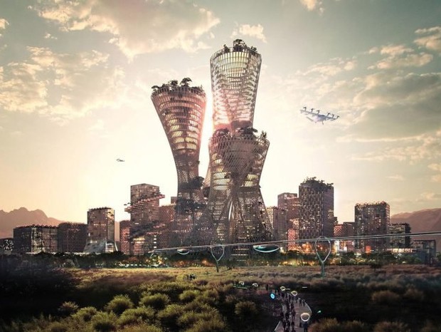 Bjarke Ingels Group revela projeto da cidade mais sustentável do mundo (Foto: Divulgação)