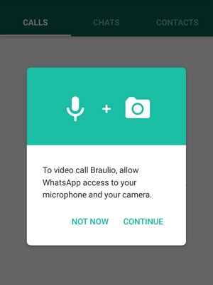 WhatsApp ganha chamadas de vídeo no Android. (Foto: Reprodução/WhatsApp)
