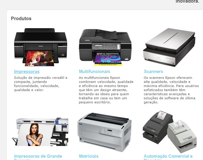 Selecione Impressoras e escolha o modelo da sua (Foto: Mariana Coutinho/ TechTudo)