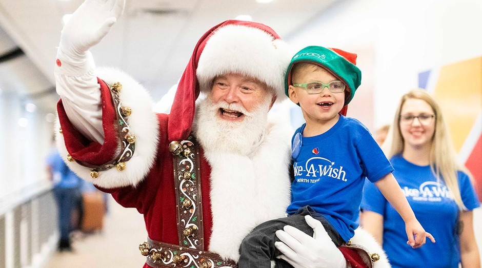 Presença do Papai Noel é uma grande tradição da Macy's (Foto: Reprodução/Facebook/Macy's)
