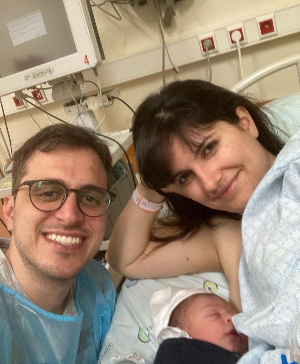 Nasce em Portugal mais um neto de Grechen: 'Nome de rei' &mdash; Foto: Reprodu&ccedil;&atilde;o/Instagram