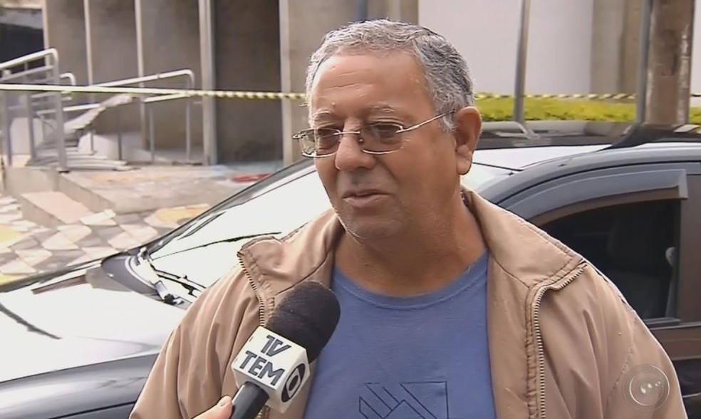 Gilberto acorda às 4 horas e viu a movimentação após o crime (Foto: Reprodução / TV TEM )