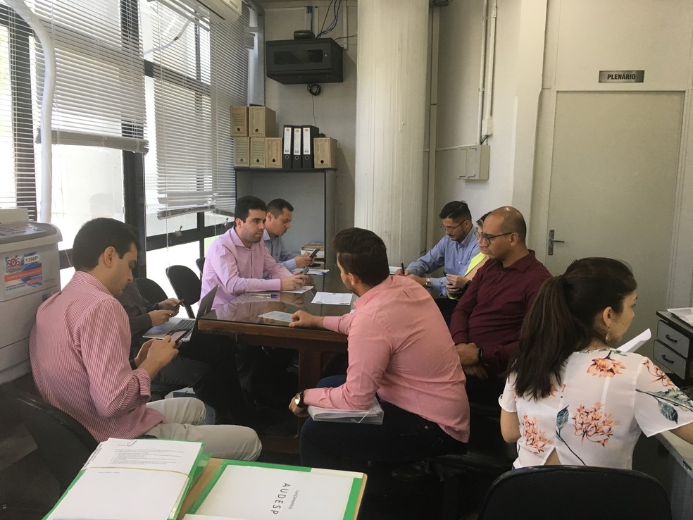 O G1 acompanhou a abertura das propostas no dia 4 de outubro de 2019 — Foto: Arquivo/G1