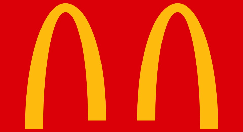 Arcos separados do McDonald's (Foto: McDonald's/Facebook/Reprodução)